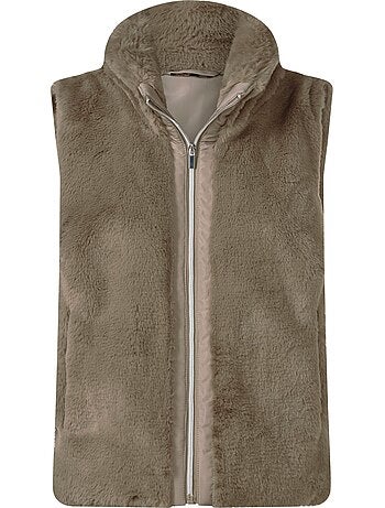 Gilet Imitation Fourrure Allure Tendance - Taille Standard - Witt