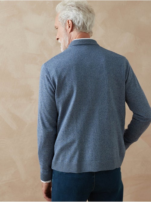 Gilet jacquard col V - DAXON - Kiabi