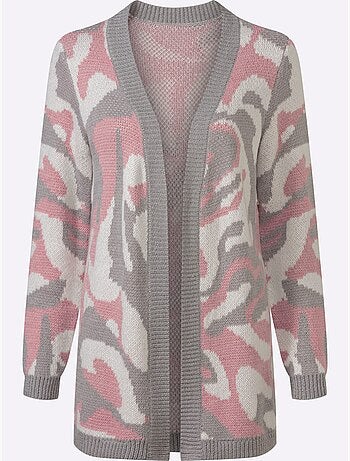 Gilet Jacquard Doux Et Moelleux - Taille Standard - Witt