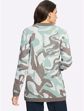 Gilet Jacquard Doux Et Moelleux - Taille Standard - Witt