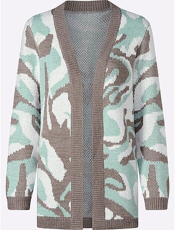 Gilet Jacquard Doux Et Moelleux - Taille Standard - Witt