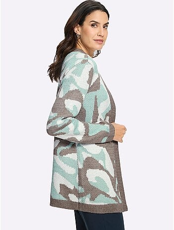 Gilet Jacquard Doux Et Moelleux - Taille Standard - Witt