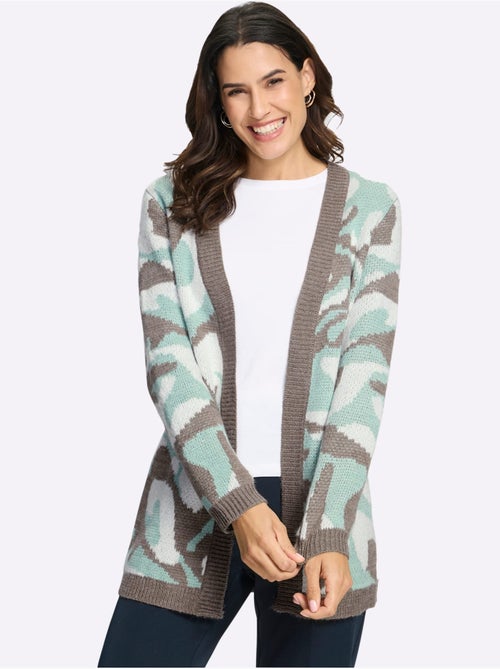 Gilet Jacquard Doux Et Moelleux - Taille Standard - Witt - Kiabi Gilet Jacquard Doux Et Moelleux - Taille Standard - Witt - Kiabi