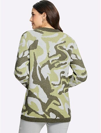 Gilet Jacquard Doux Et Moelleux - Taille Standard - Witt