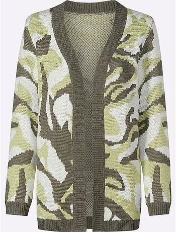 Gilet Jacquard Doux Et Moelleux - Taille Standard - Witt