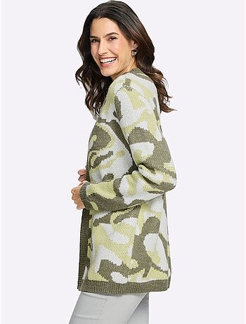 Gilet Jacquard Doux Et Moelleux - Taille Standard - Witt