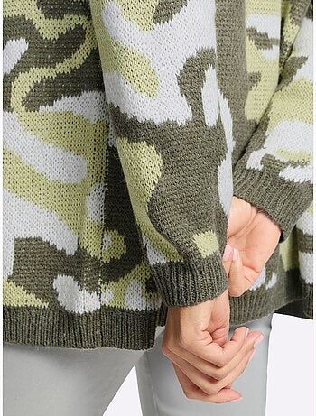 Gilet Jacquard Doux Et Moelleux - Taille Standard - Witt