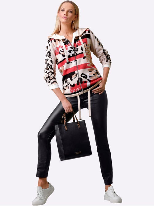 Gilet Jacquard Pur Coton - Taille Standard - Helline - Kiabi