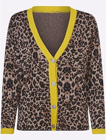 Gilet Joli Motif Léopard - Taille Standard - Helline