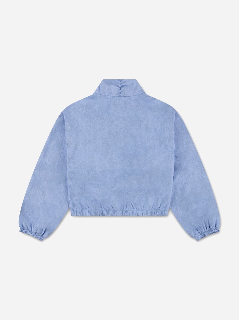 Gilet Jordan col montant Bleu clair - Kiabi