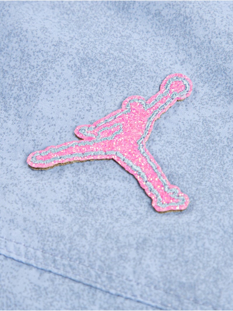 Gilet Jordan col montant Bleu clair - Kiabi