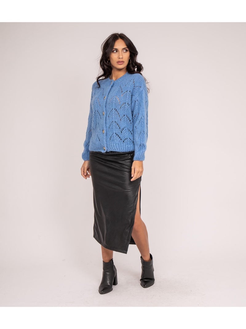 Gilet KAMILIA Bleu - Kiabi