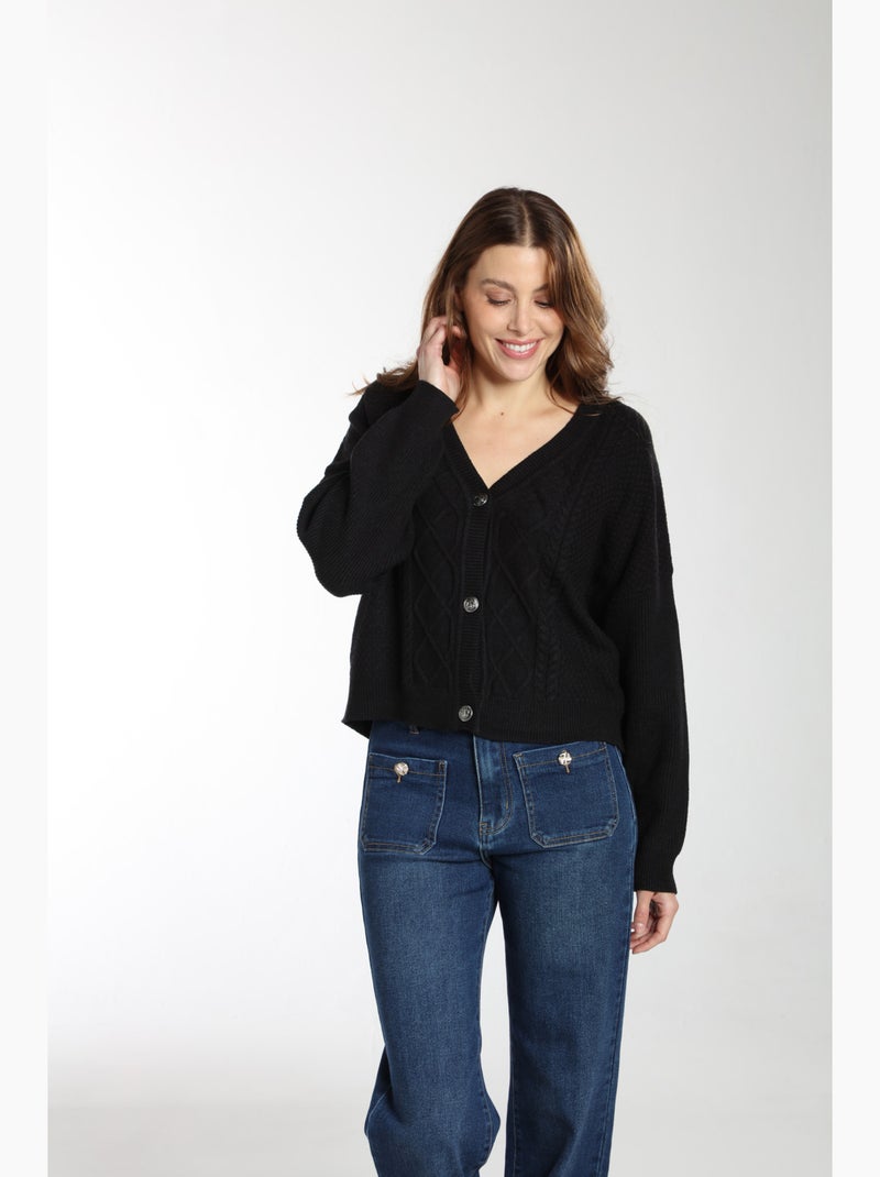 Gilet Karl  | Gerard Pasquier Noir - Kiabi