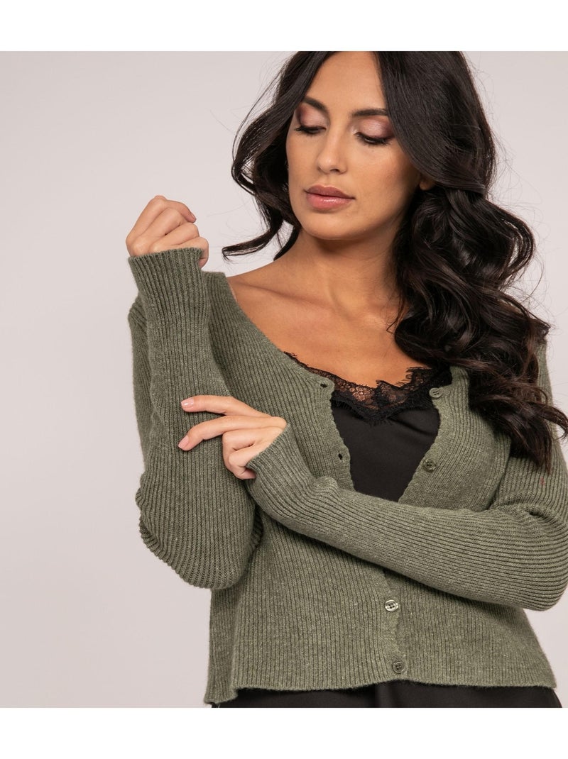 Gilet KLEA Kaki - Kiabi