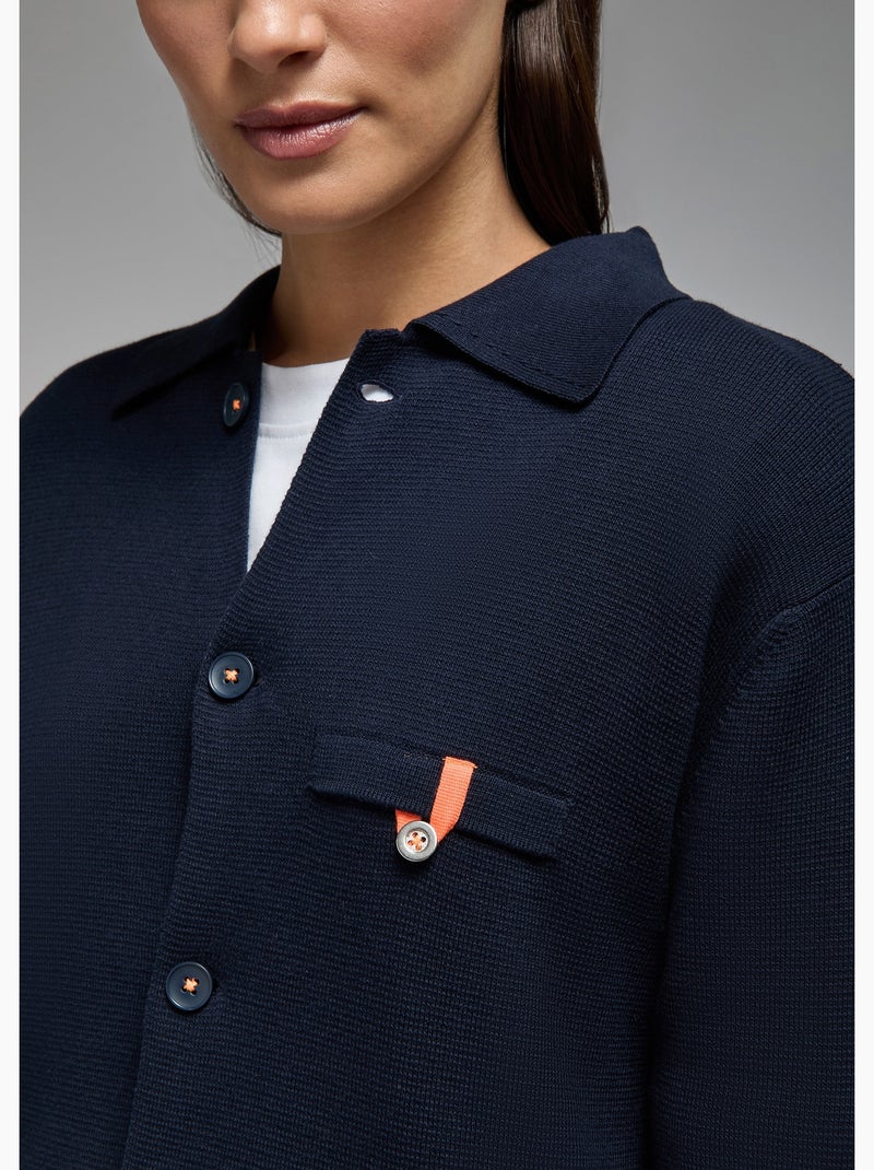 Gilet kobe  femme - sae paris Bleu - Kiabi