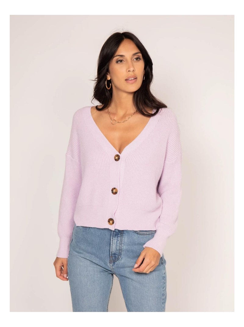 Gilet KYLIE Violet - Kiabi