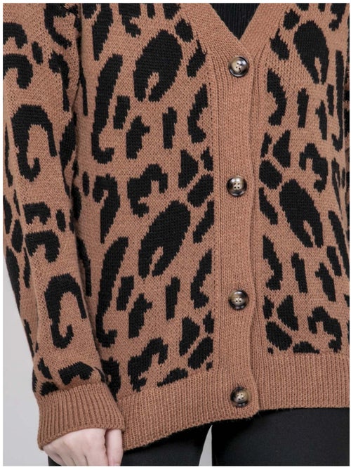 Gilet léopard KATLINE - Kiabi