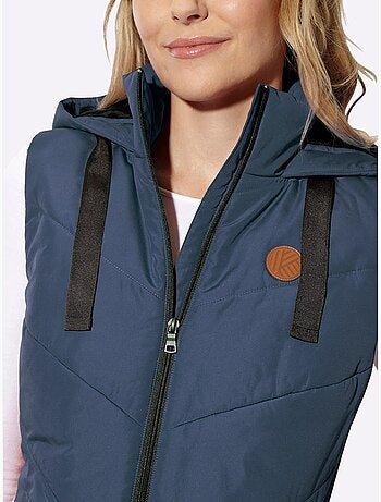 Gilet long doublure et garnissage chaud - taille standard - moda vilona