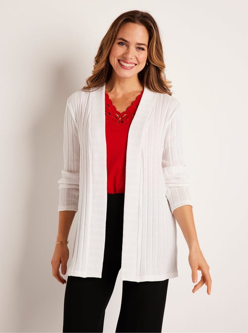 Gilet long droit - Afibel - Kiabi