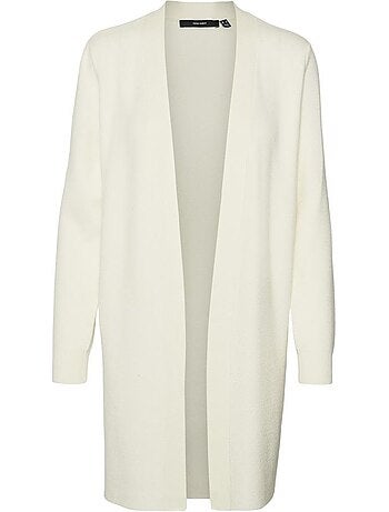 Gilet Long Imprimé Femme Vero Moda
