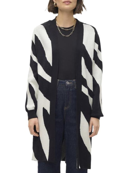 Gilet Long Imprimé Femme Vero Moda - Kiabi
