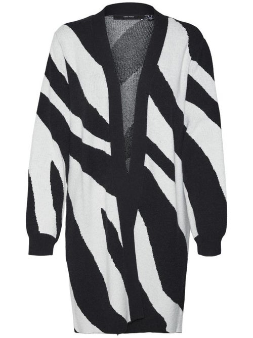 Gilet Long Imprimé Femme Vero Moda - Kiabi Gilet Long Imprimé Femme Vero Moda - Kiabi