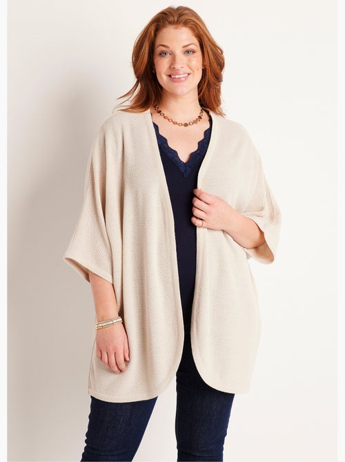Gilet long manches courtes - Afibel - Kiabi