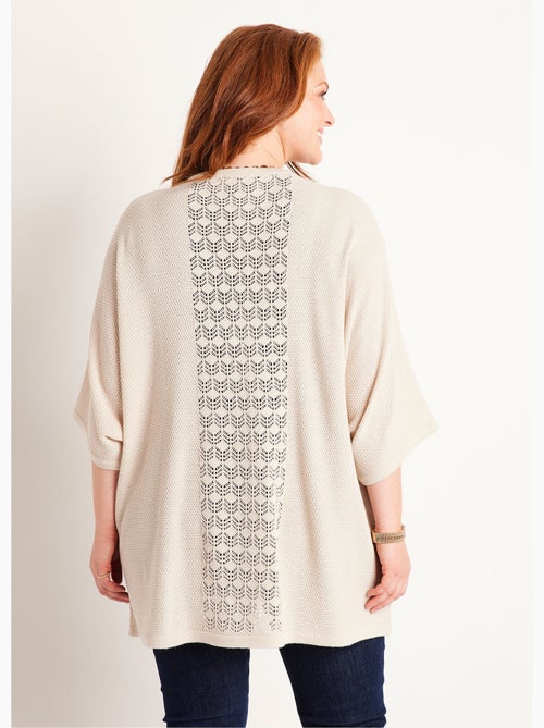 Gilet long manches courtes - Afibel - Kiabi