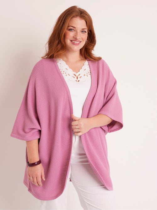 Gilet long manches courtes - Afibel - Kiabi
