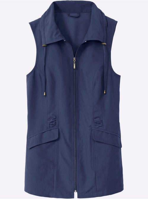 Gilet Long Microfibre Facile D'entretien - Taille Standard - Moda Vilona - Kiabi Gilet Long Microfibre Facile D'entretien - Taille Standard - Moda Vilona - Kiabi