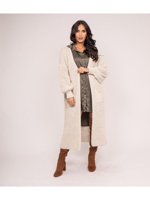 Gilet long ouvert KILIAN - Kiabi