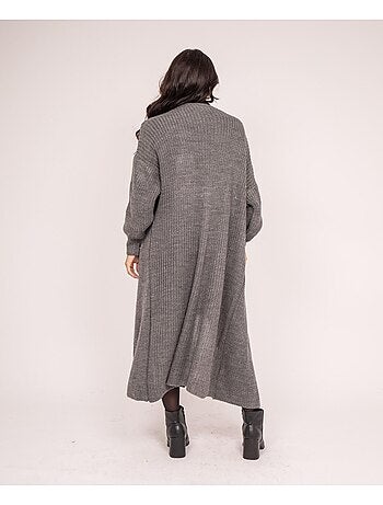 Gilet long ouvert KILIAN