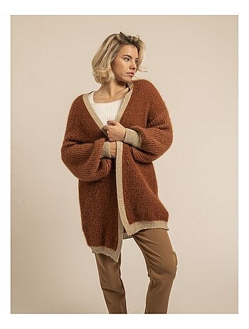 Gilet long ouvert KODY