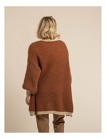 Gilet long ouvert KODY