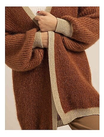 Gilet long ouvert KODY