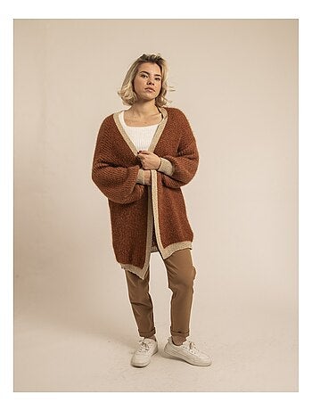 Gilet long ouvert KODY