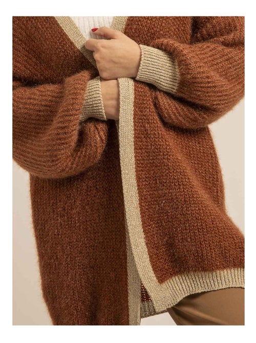 Gilet long ouvert KODY - Kiabi