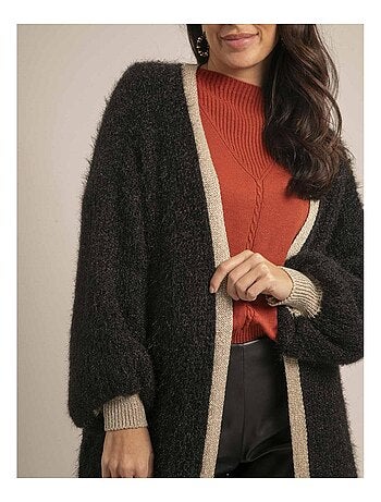 Gilet long ouvert KODY