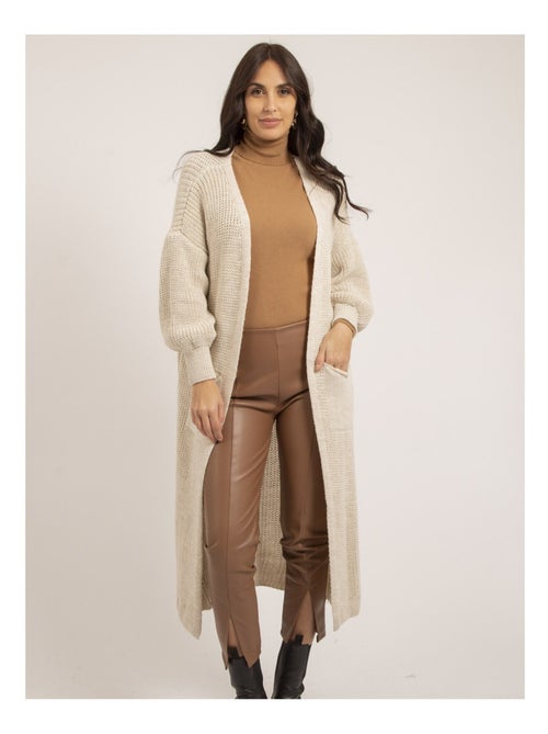 Gilet long ouvert KORFA - Kiabi