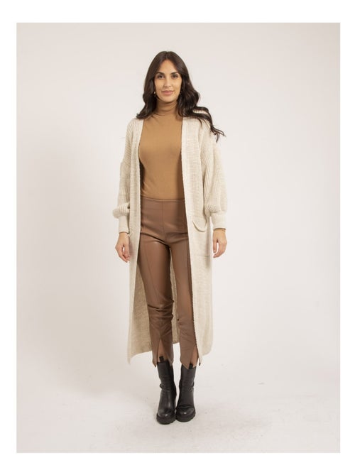 Gilet long ouvert KORFA - Kiabi