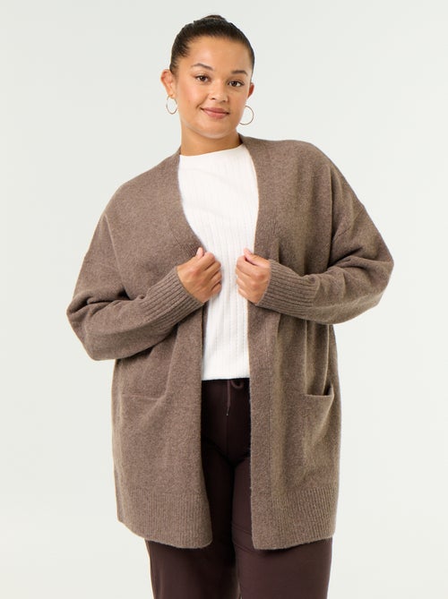 Gilet long ouvert - Kiabi Gilet long ouvert - Kiabi