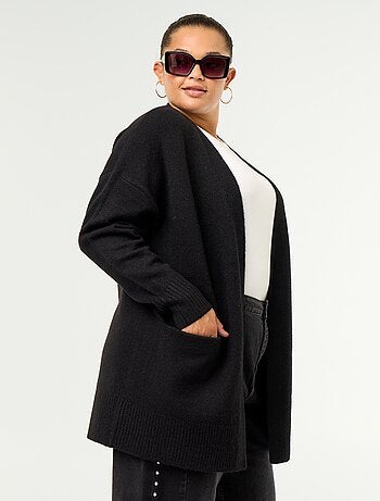 Gilet long ouvert