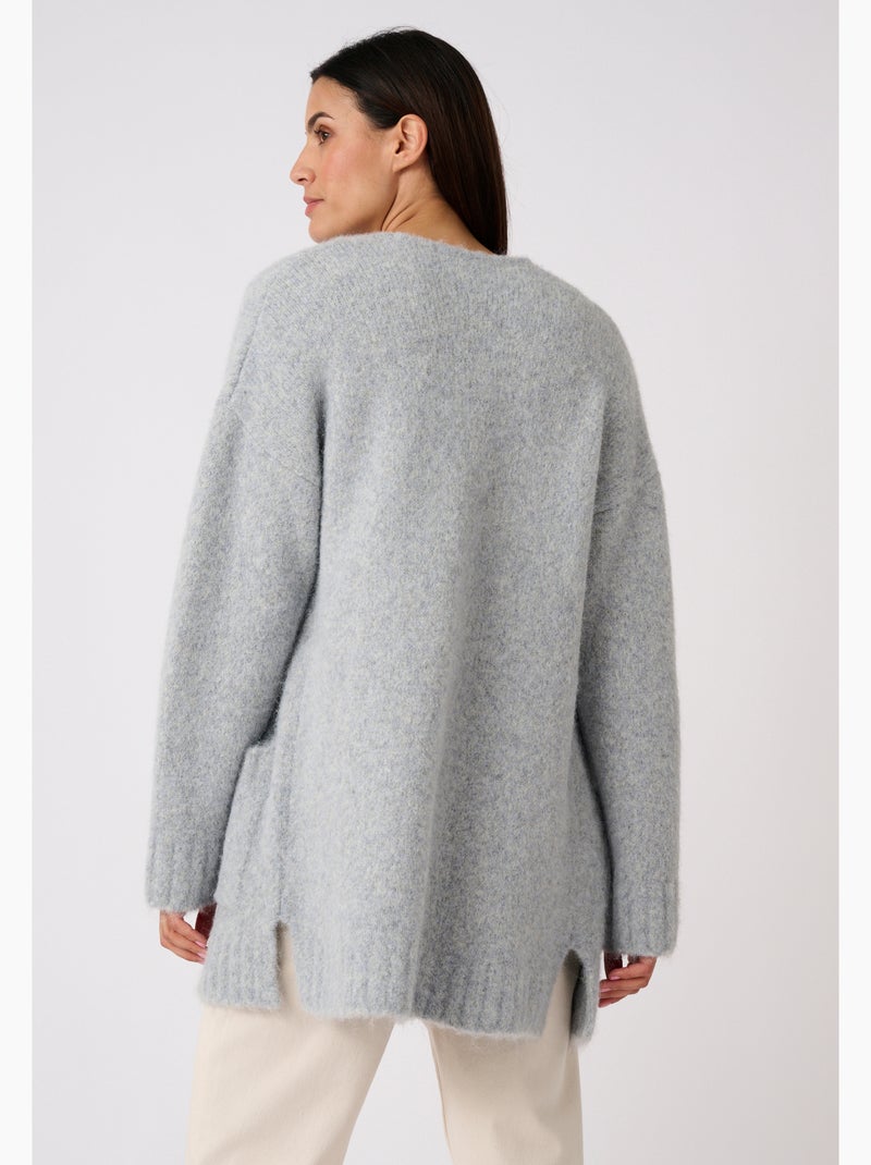 Gilet long thermolactyl - damart Bleu - Kiabi