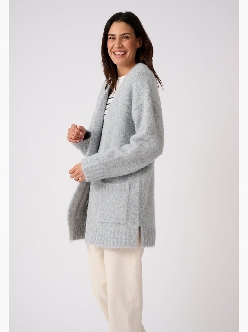 Gilet long thermolactyl - damart Bleu - Kiabi