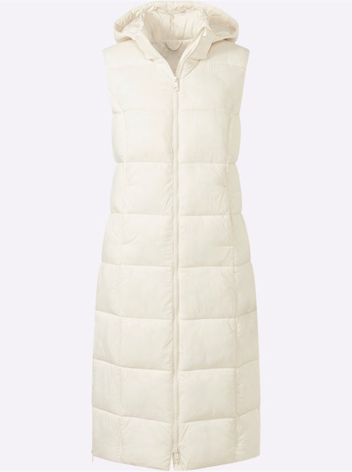 Gilet long zippé double curseur - taille standard - helline - Kiabi Gilet long zippé double curseur - taille standard - helline - Kiabi