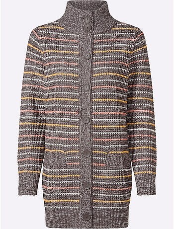 Gilet longueur tendance - taille standard - moda vilona