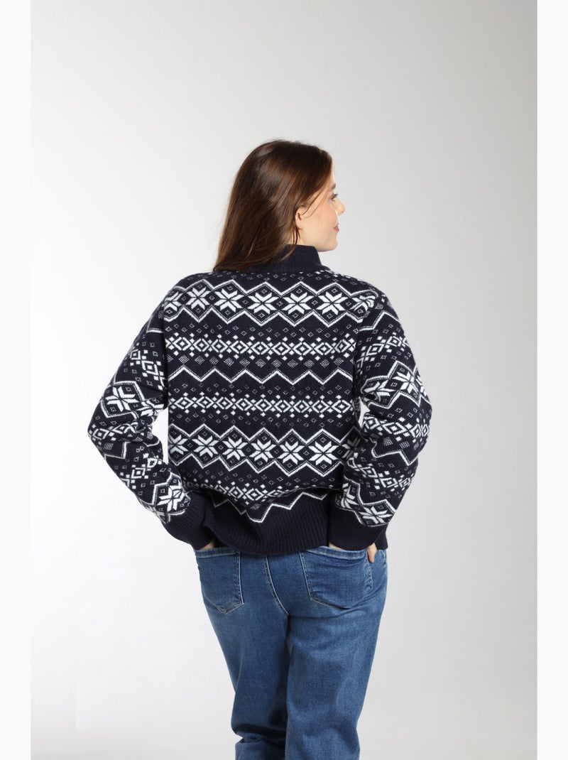 Gilet Lune   | Gerard Pasquier Marine/Blanc - Kiabi