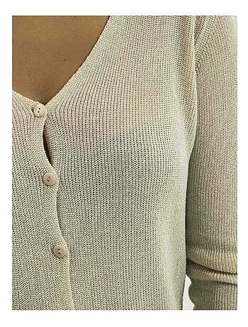 Gilet lurex KEVEL