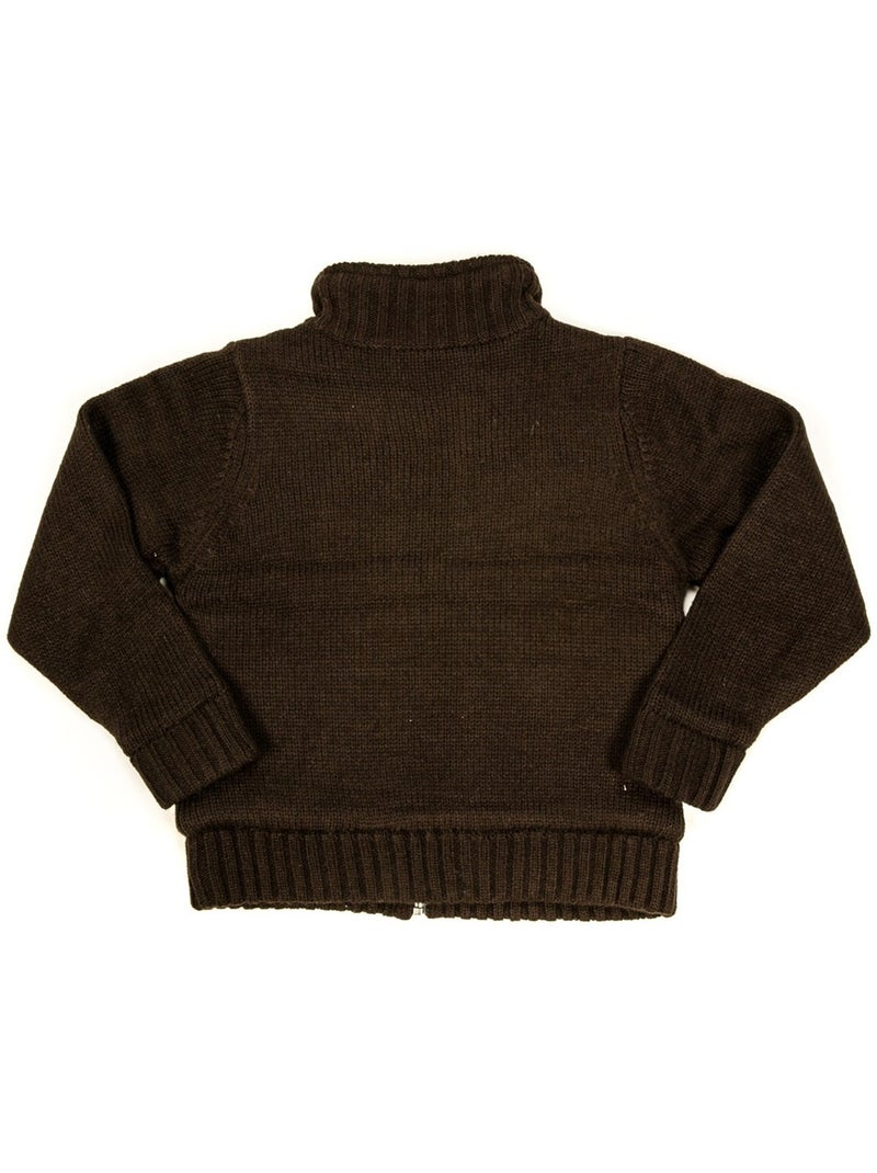 GILET LUTERA garçon Marron - Kiabi