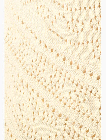 Gilet maille ajourée - Damart